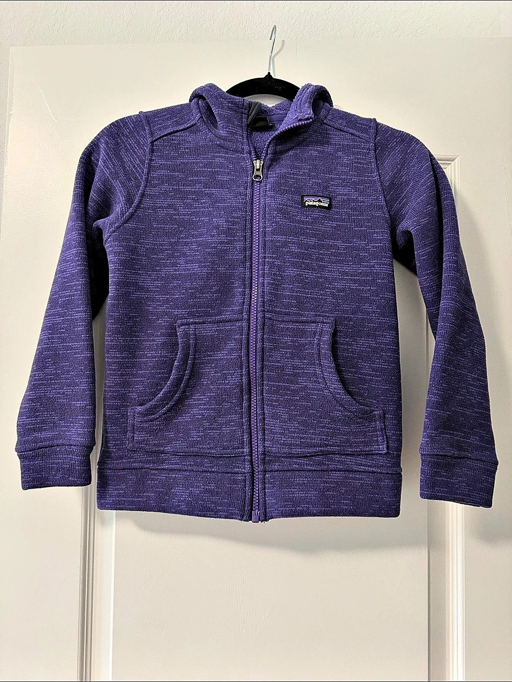 Patagonia Girls' Better Sweater  Hoody Purple Size Medium (10)